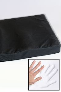 VISCO'KARE anatomic seat cushion in viscoelastic shape memory foam